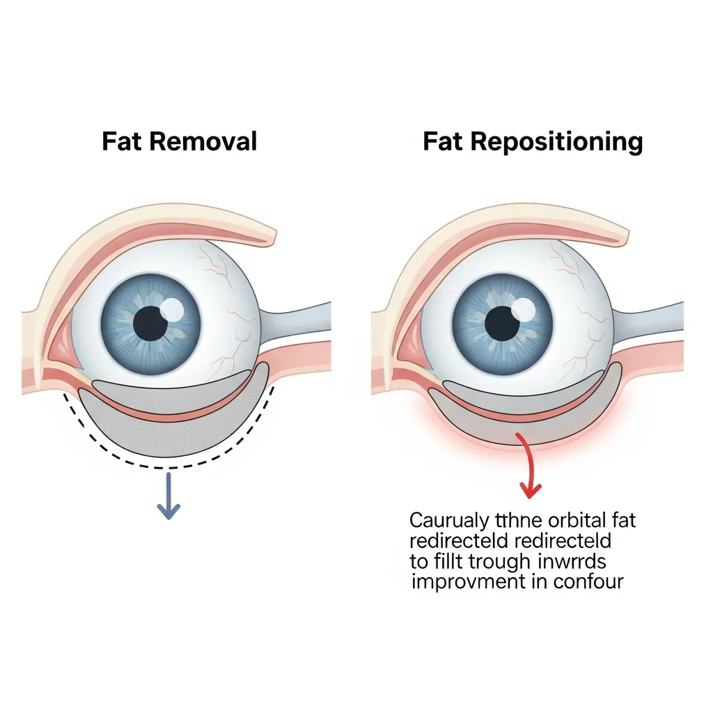 under-eye-fat-repositioning-korea صورة ذات صلة