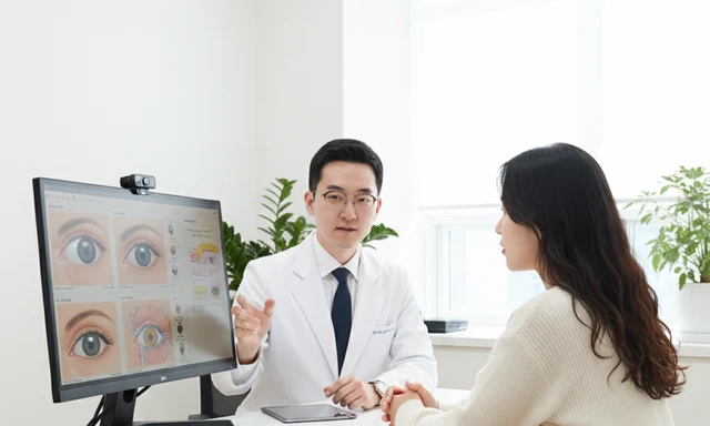 استشارة إعادة تجميل العيون