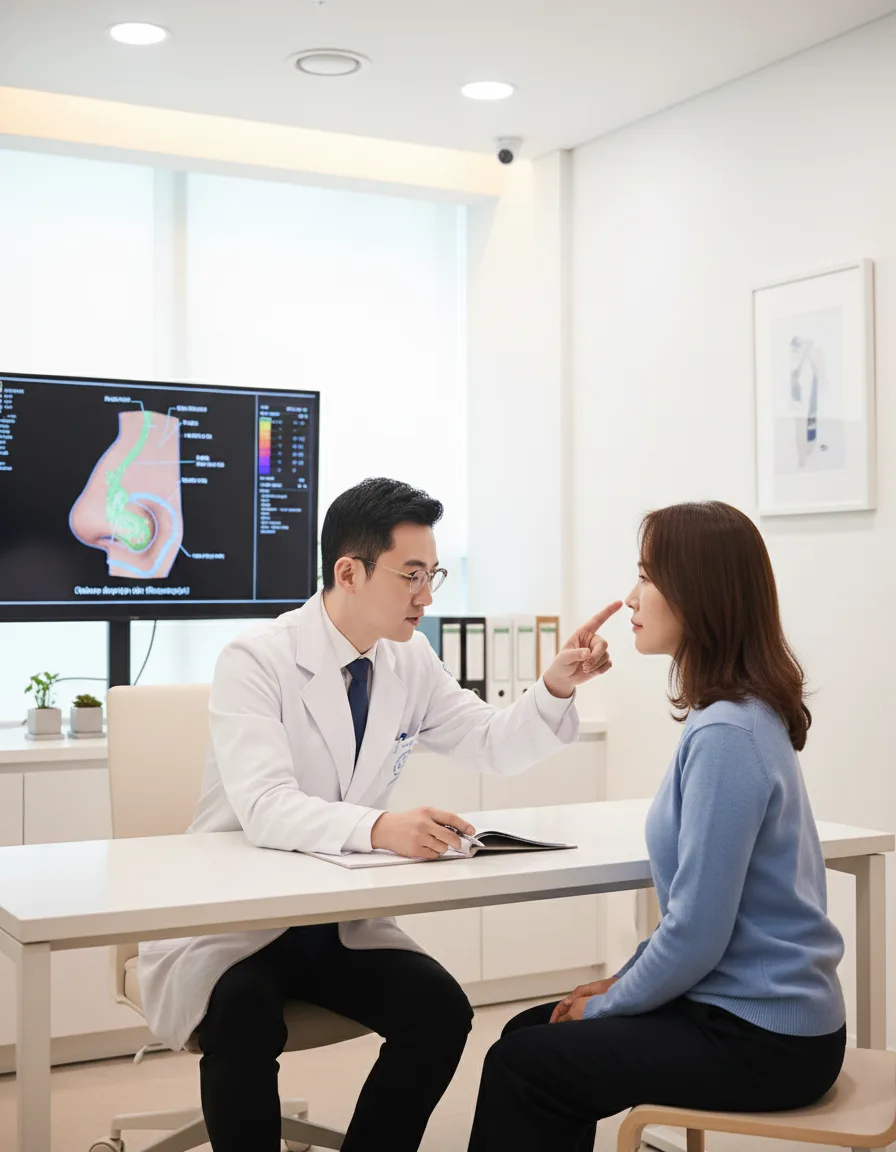 استشارة إعادة تجميل الأنف